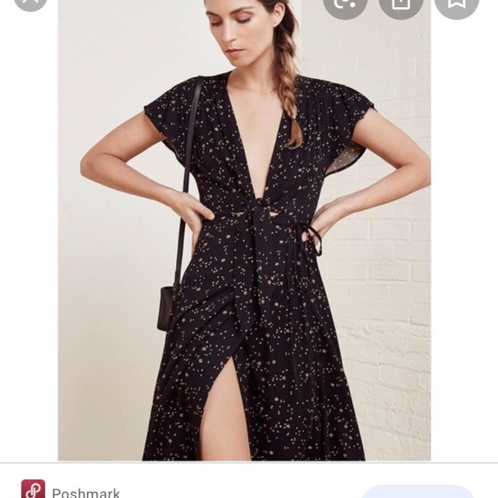 Rare Reformation Orchid Galactic Dress Size 6